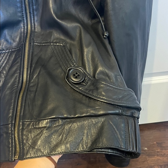 Mike and Chris lamb skin Leather Jacket - Picture 6 of 9